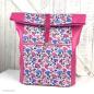 Preview: Canvas Garden Stories by Emjo Design Blumen auf Rosa von Swafing